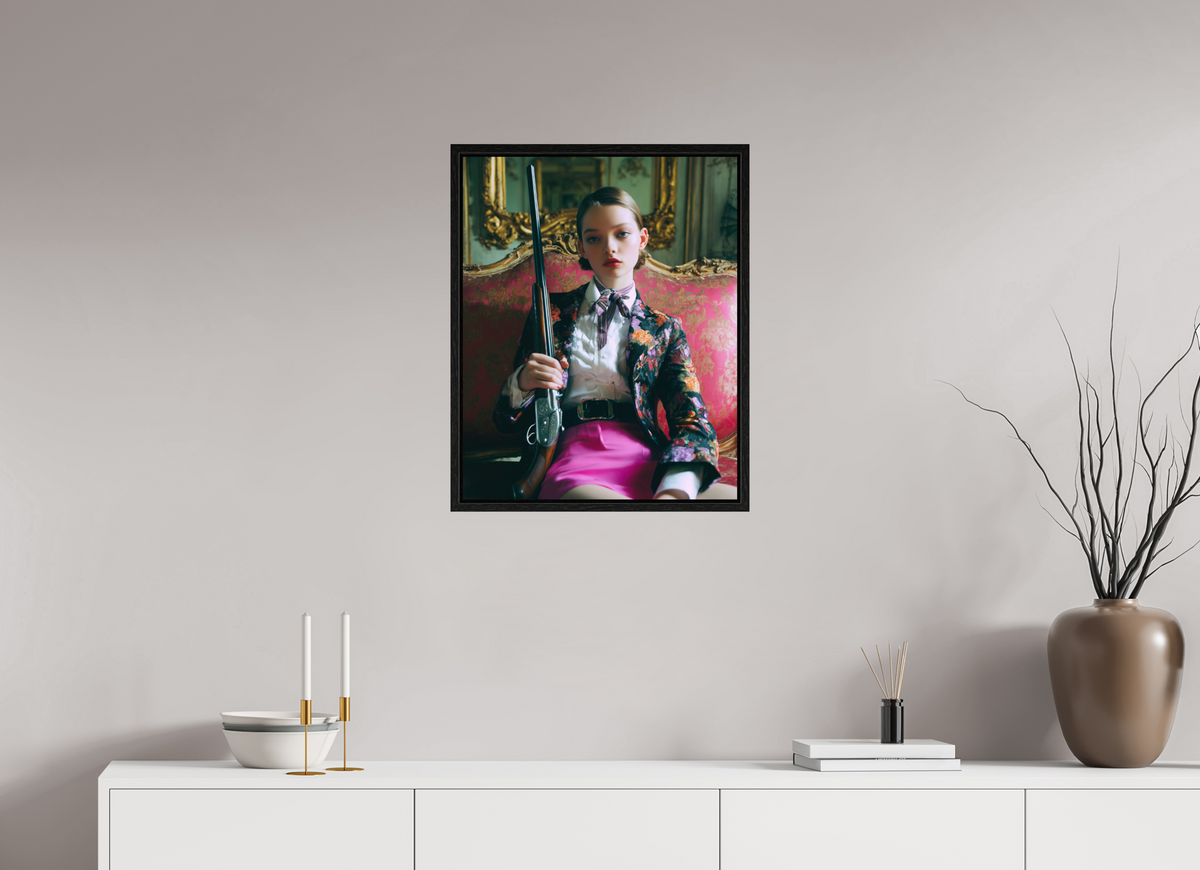 50 x 62,5 cm, Floater Frame Hunting Season I