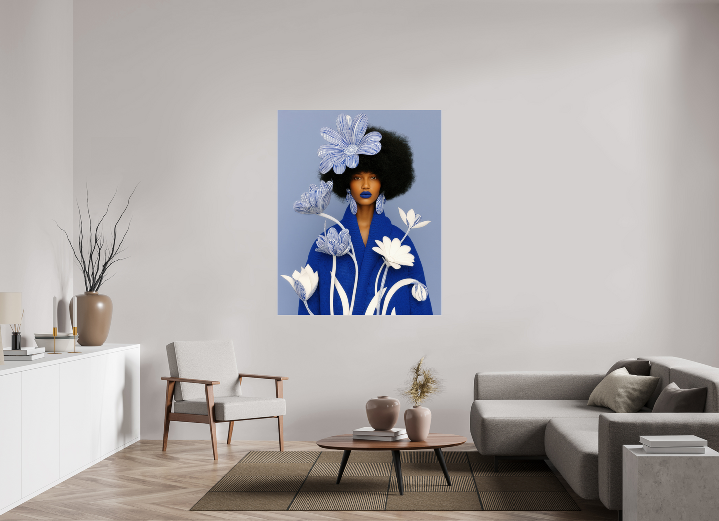 120 x 150 cm, Photo Print Under Acrylic Glass Matisse Fashion XI