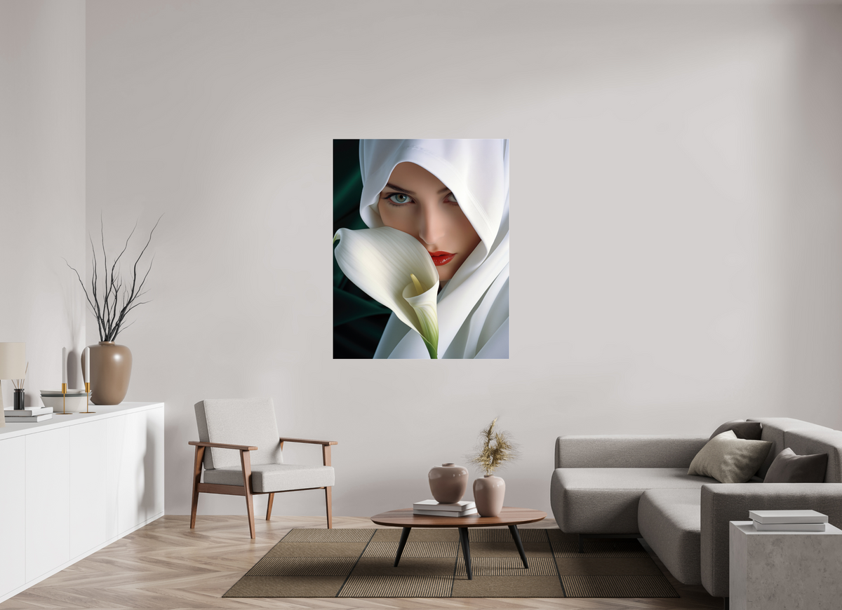 110 x 137,5 cm, Photo Print Under Acrylic Glass Calla II