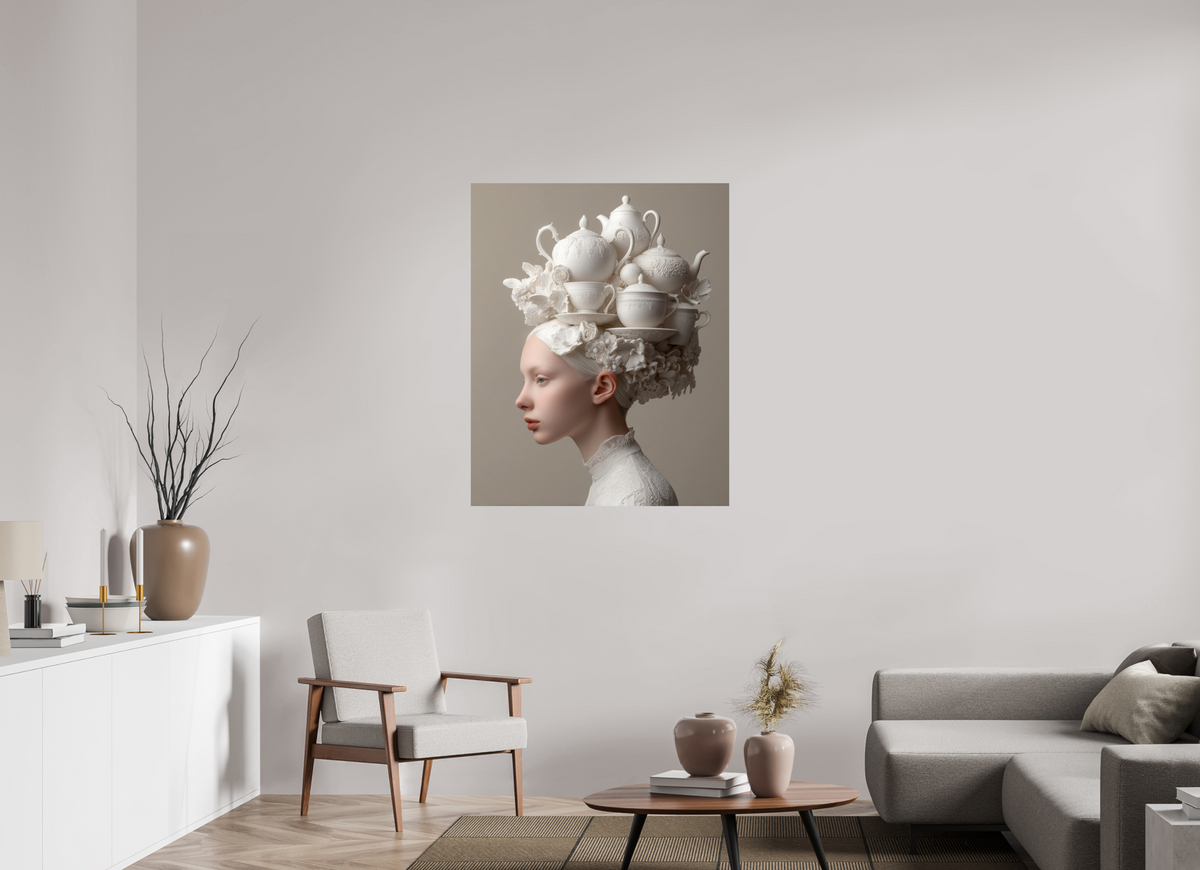 90 x 112,5 cm, Photo Print On Fuji Crystal DP II Hairdo III