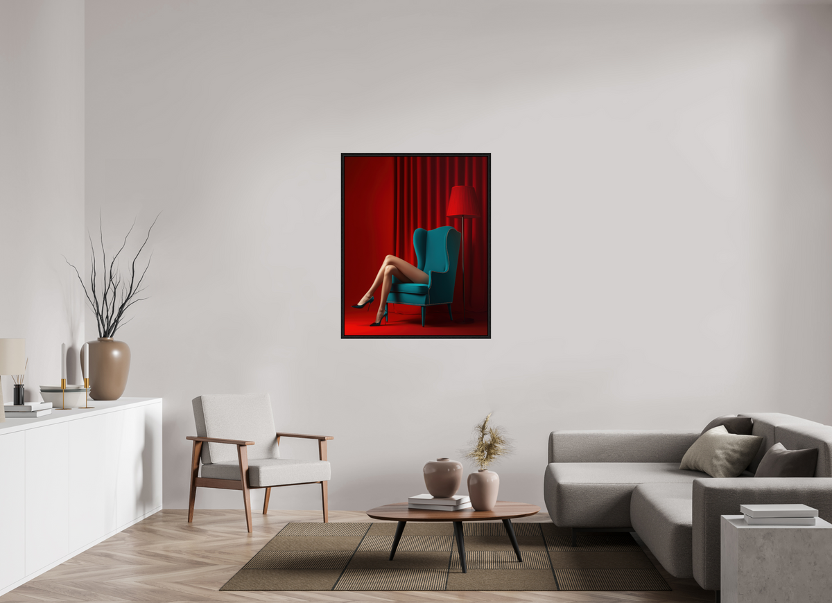 90 x 112,5 cm, Floater Frame Legs IV