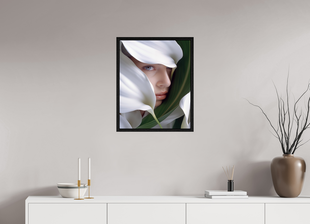 50 x 62,5 cm, Floater Frame Calla X