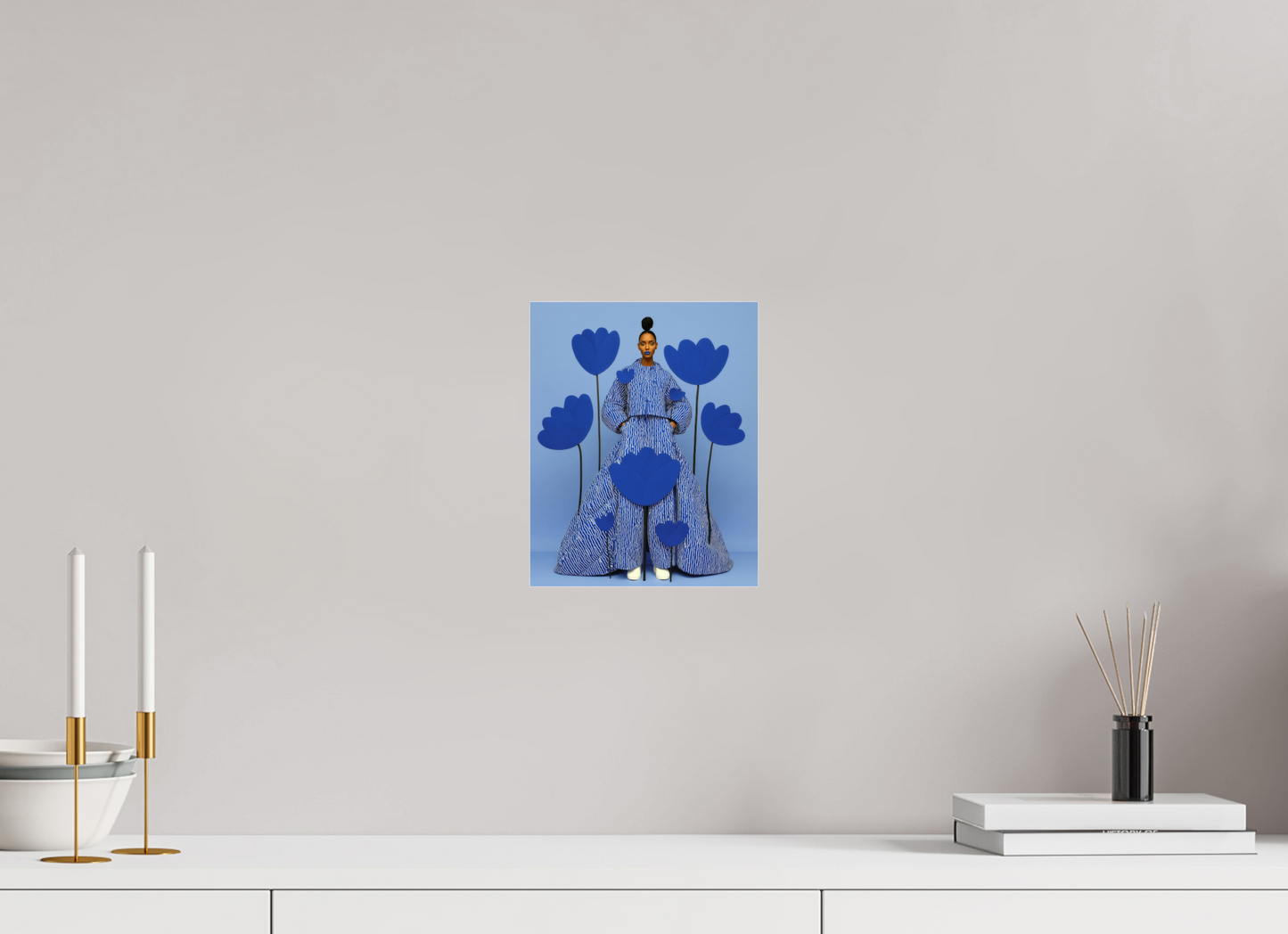 20 x 25 cm, Photo Print Under Acrylic Glass Matisse Fashion XVIII