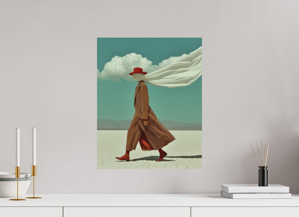 40 x 50 cm, Photo Print On Fuji Crystal DP II Red Horizon V