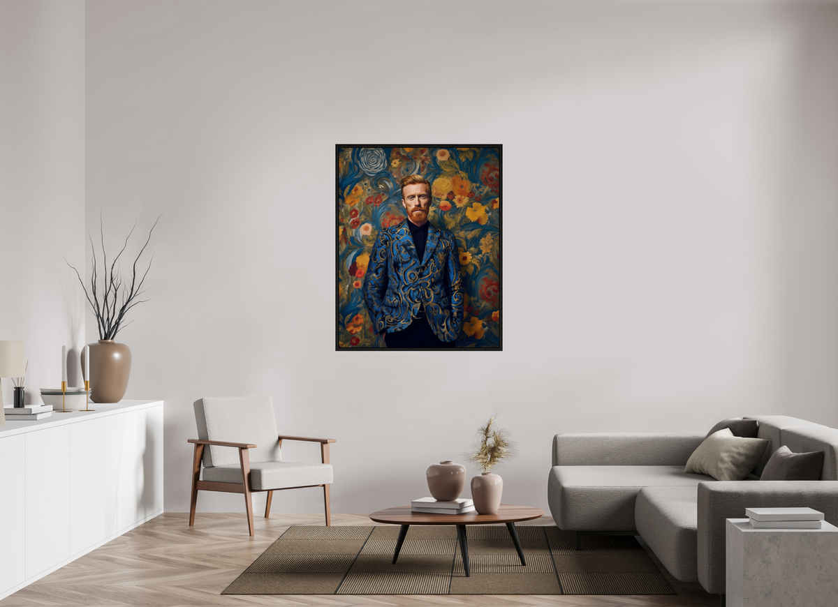 100 x 125 cm, Floater Frame Vincent VIII