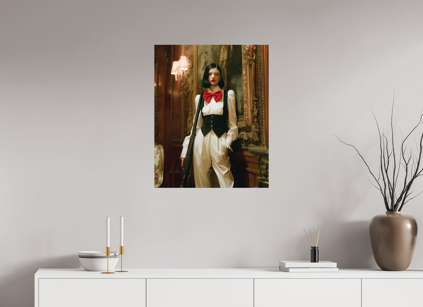 60 x 75 cm, Photo Print On Fuji Crystal DP II Hunting Season VI