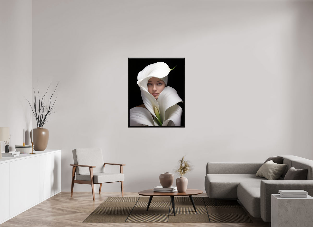 90 x 112,5 cm, Floater Frame Calla VI