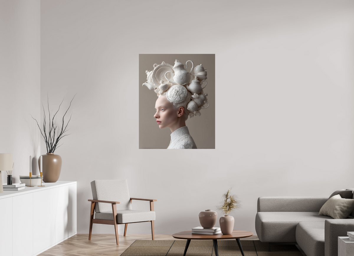 90 x 112,5 cm, Photo Print On Fuji Crystal DP II Hairdo VII