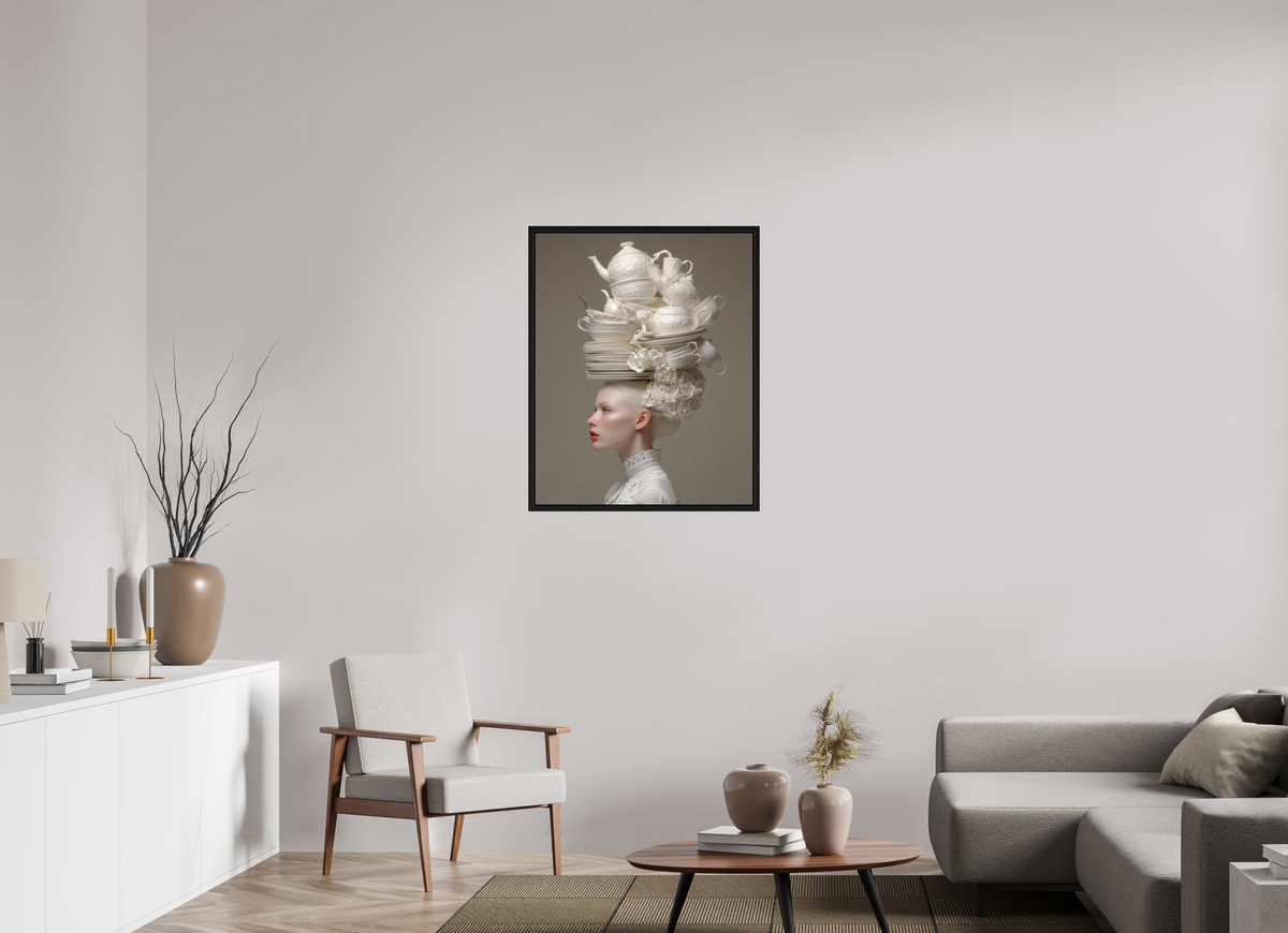 70 x 87,5 cm, Floater Frame Hairdo V