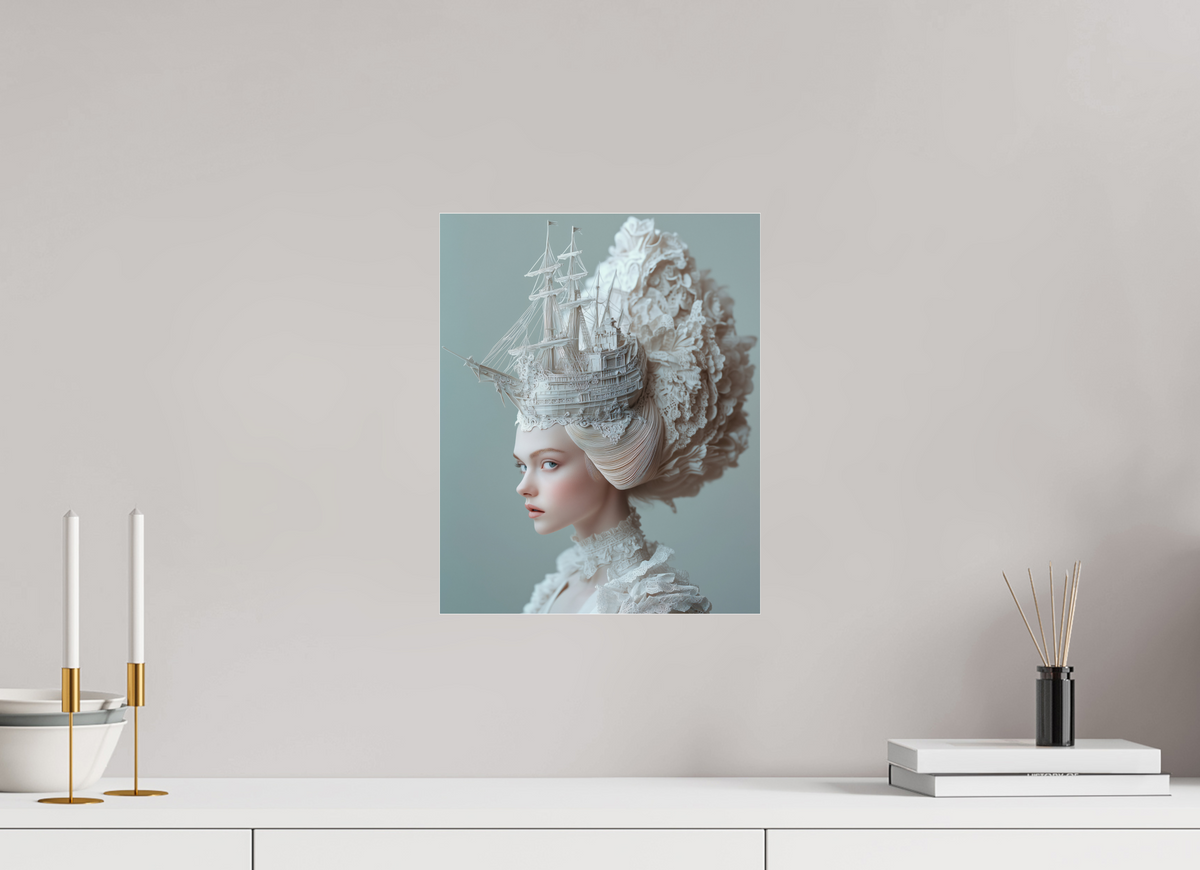 30 x 37,5 cm, Photo Print Under Acrylic Glass Hairdo XVII