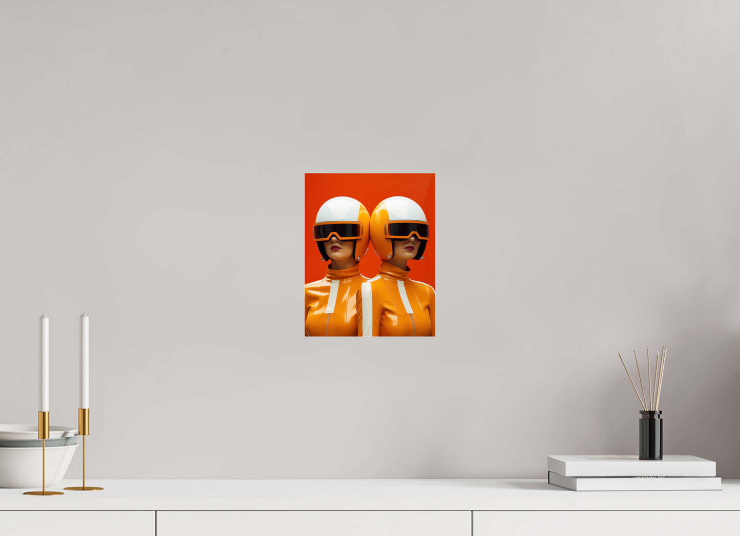 20 x 25 cm, Photo Print Under Acrylic Glass Rollerball XVII