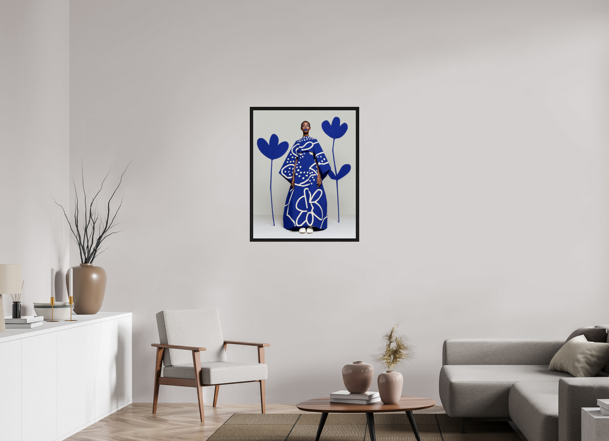 70 x 87,5 cm, Floater Frame Matisse Fashion XX