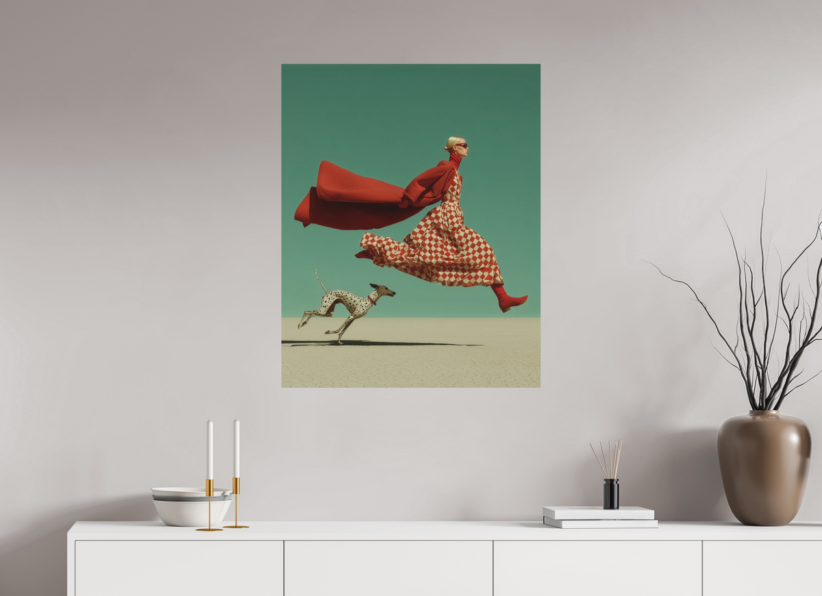 70 x 87,5 cm, Photo Print On Fuji Crystal DP II Red Horizon II