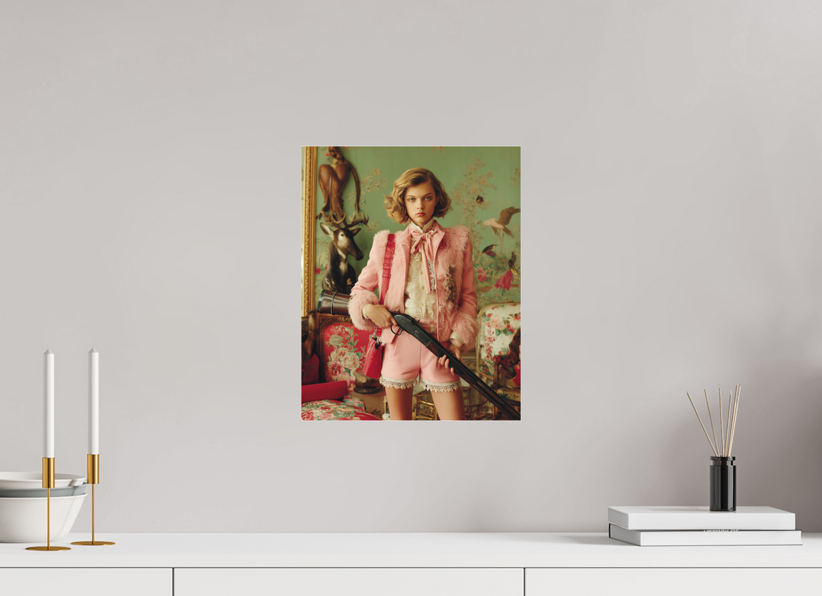 30 x 37,5 cm, Photo Print Under Acrylic Glass Hunting Season III