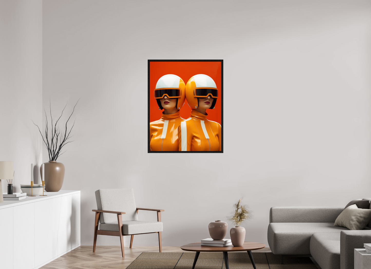 80 x 100 cm, Floater Frame Rollerball XVII