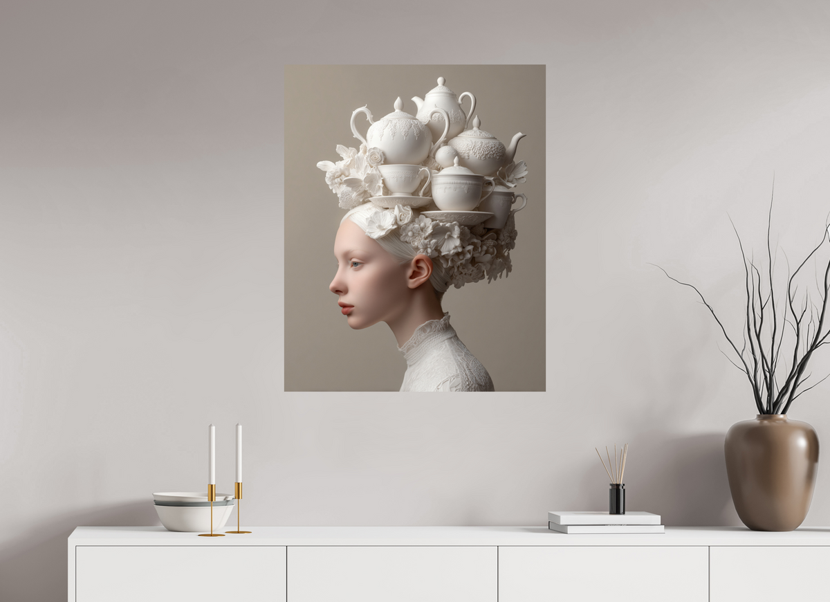 70 x 87,5 cm, Photo Print On Fuji Crystal DP II Hairdo III