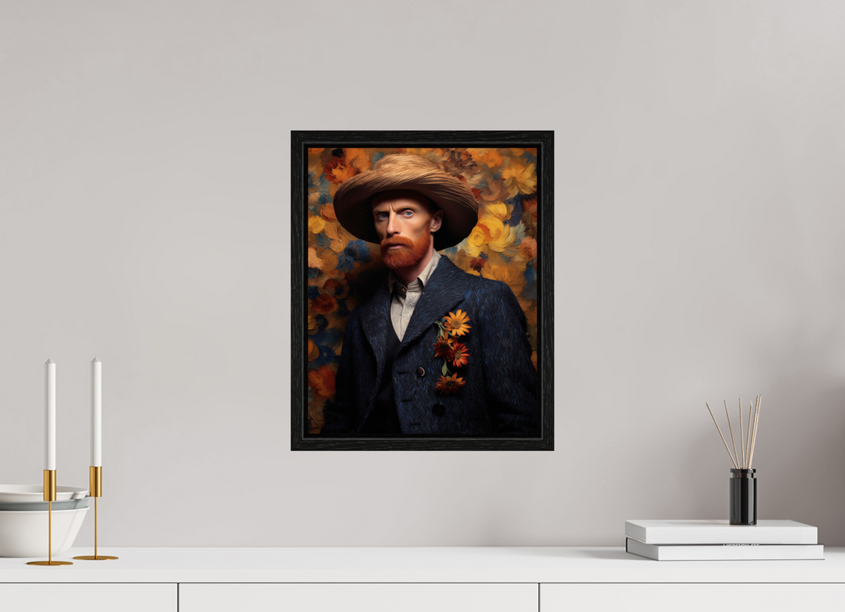 30 x 37,5 cm, Floater Frame Vincent X