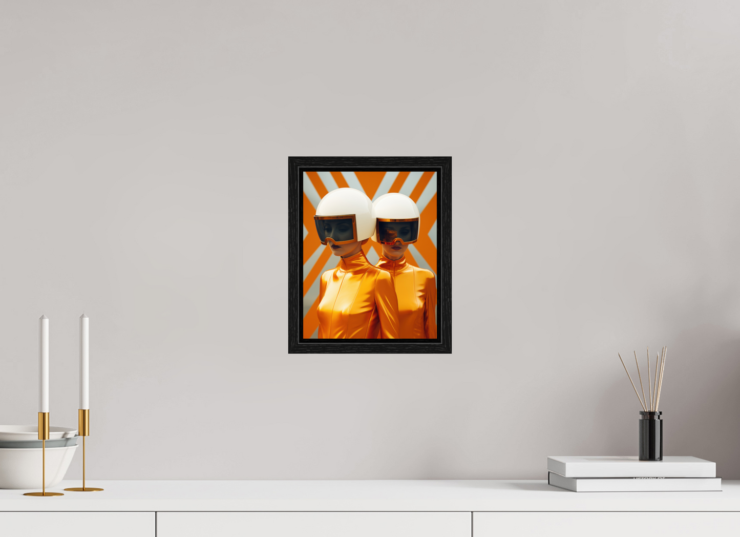 20 x 25 cm, Floater Frame Rollerball VIII