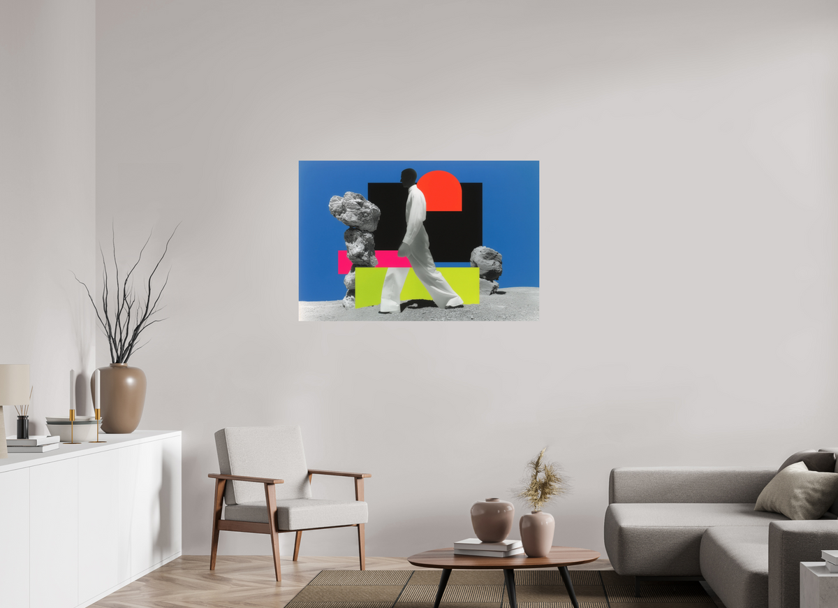 120 x 80 cm, Photo Print On Fuji Crystal DP II Geometry of Memory I
