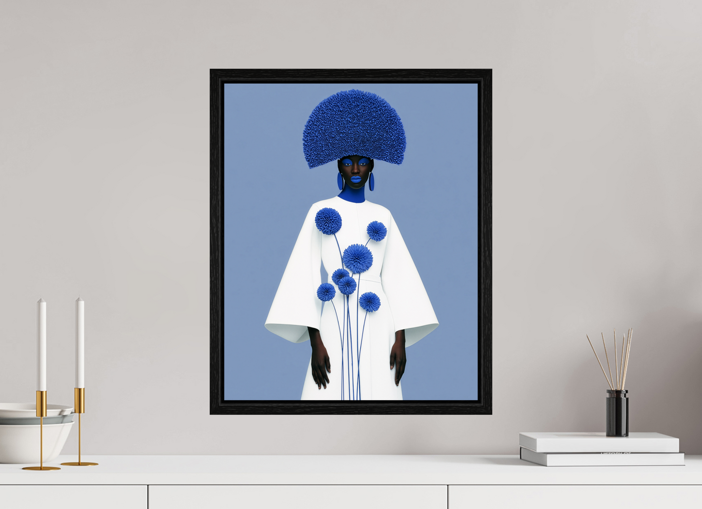 40 x 50 cm, Floater Frame Matisse XXI