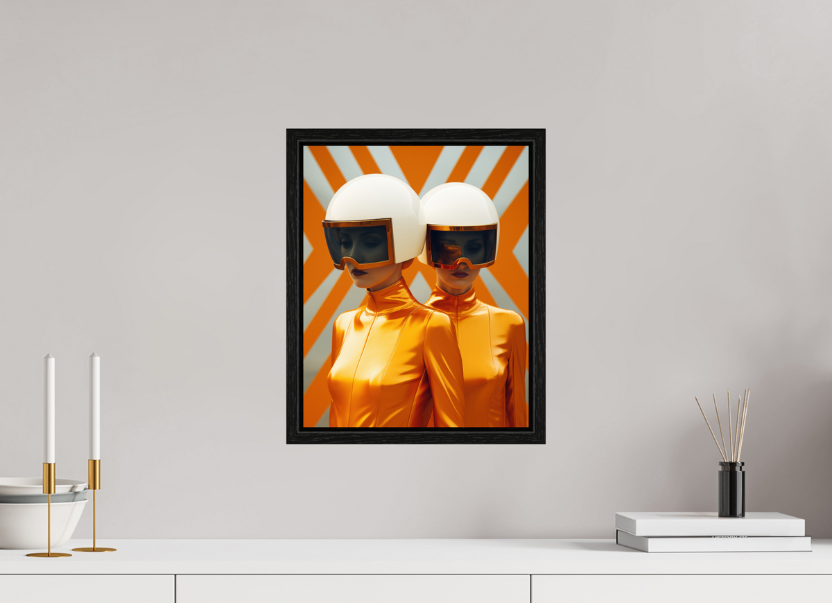 30 x 37,5 cm, Floater Frame Rollerball VIII
