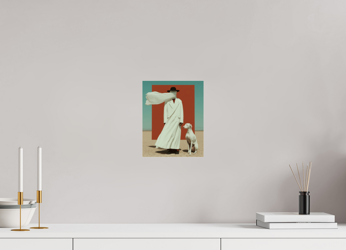 20 x 25 cm, Photo Print Under Acrylic Glass Red Horizon VIII