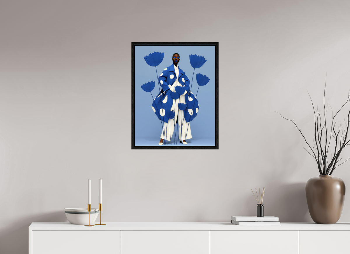 50 x 62,5 cm, Floater Frame Matisse Fashion VIII
