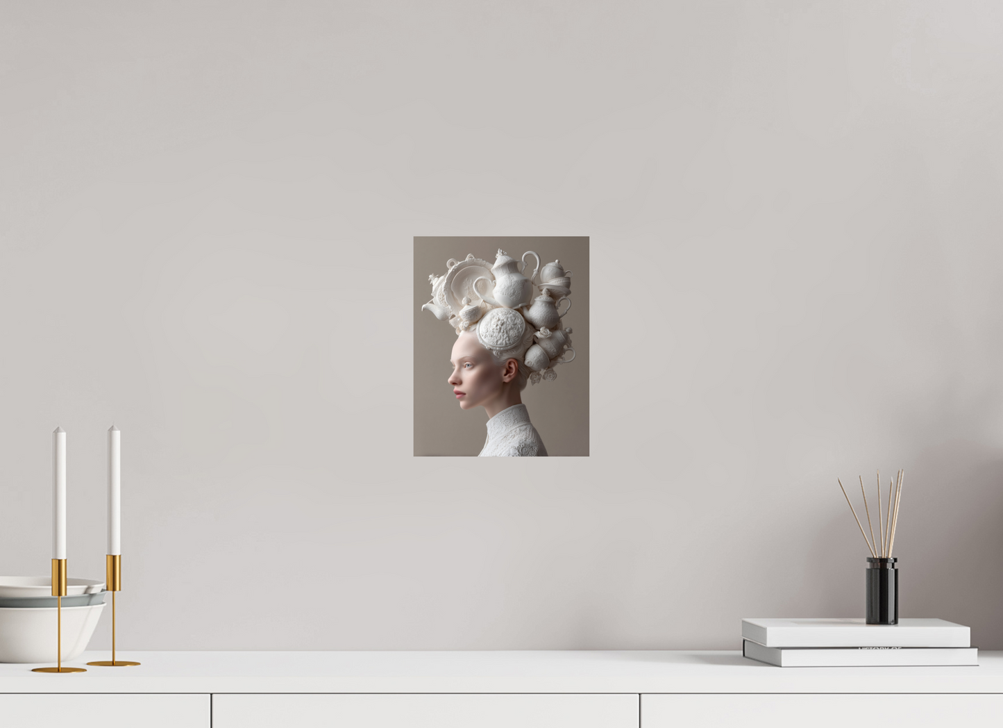 20 x 25 cm, Photo Print On Fuji Crystal DP II Hairdo VII