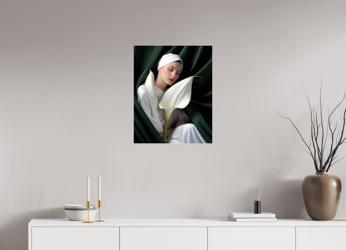 50 x 62,5 cm, Photo Print Under Acrylic Glass Calla XII
