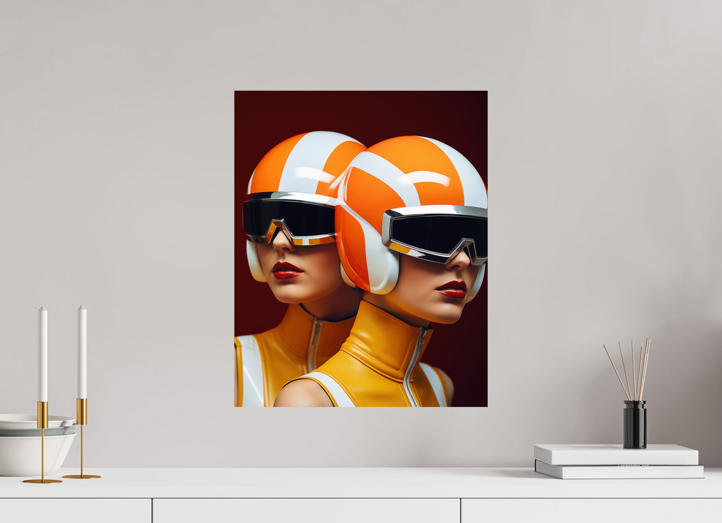 40 x 50 cm, Photo Print On Fuji Crystal DP II Rollerball IV