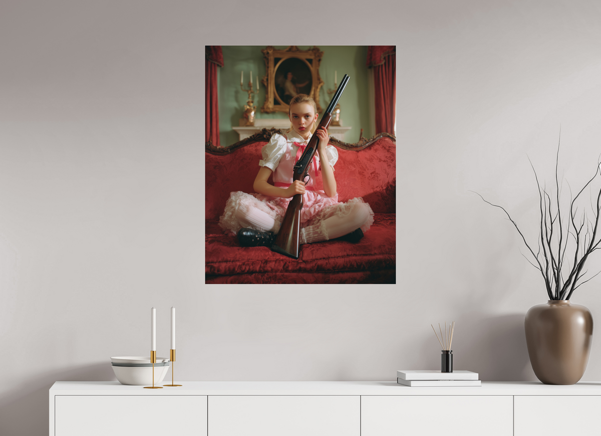 70 x 87,5 cm, Photo Print Under Acrylic Glass Hunting Season V