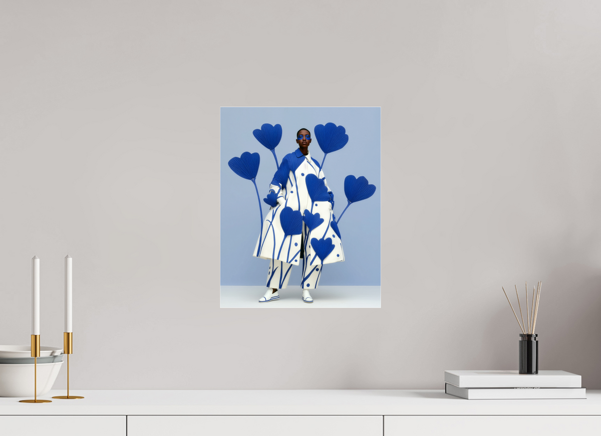 30 x 37,5 cm, Photo Print Under Acrylic Glass Matisse Fashion XXII