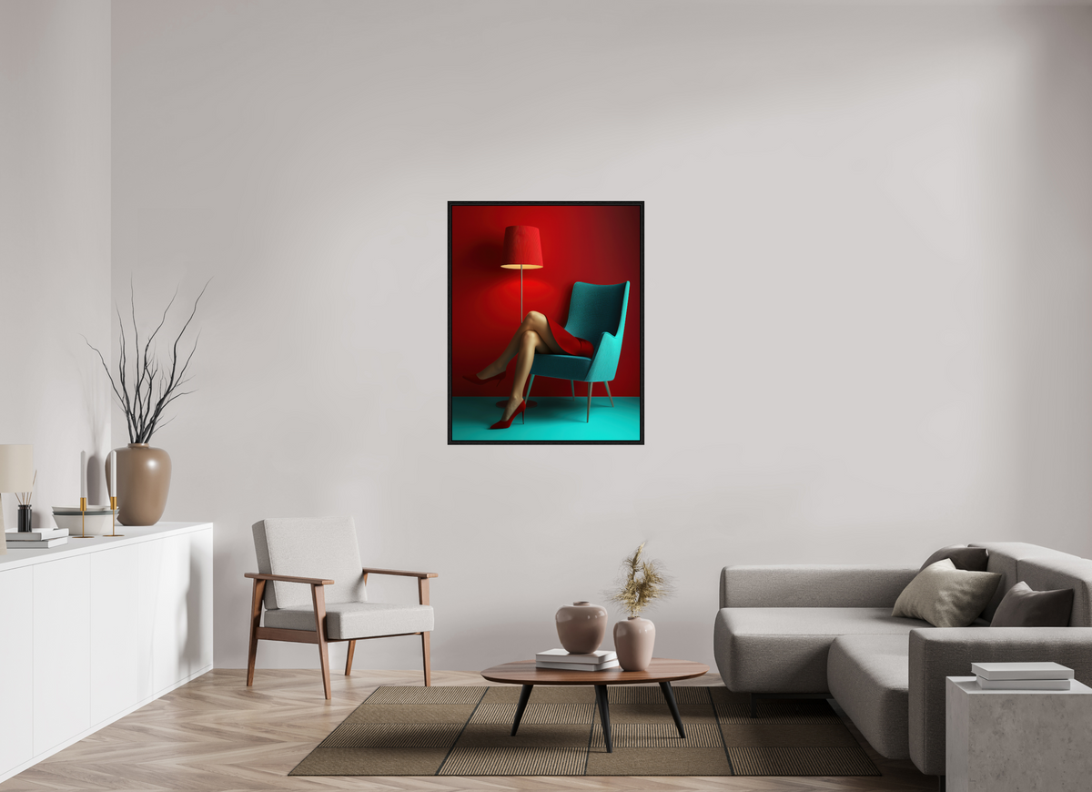 90 x 112,5 cm, Floater Frame Legs III