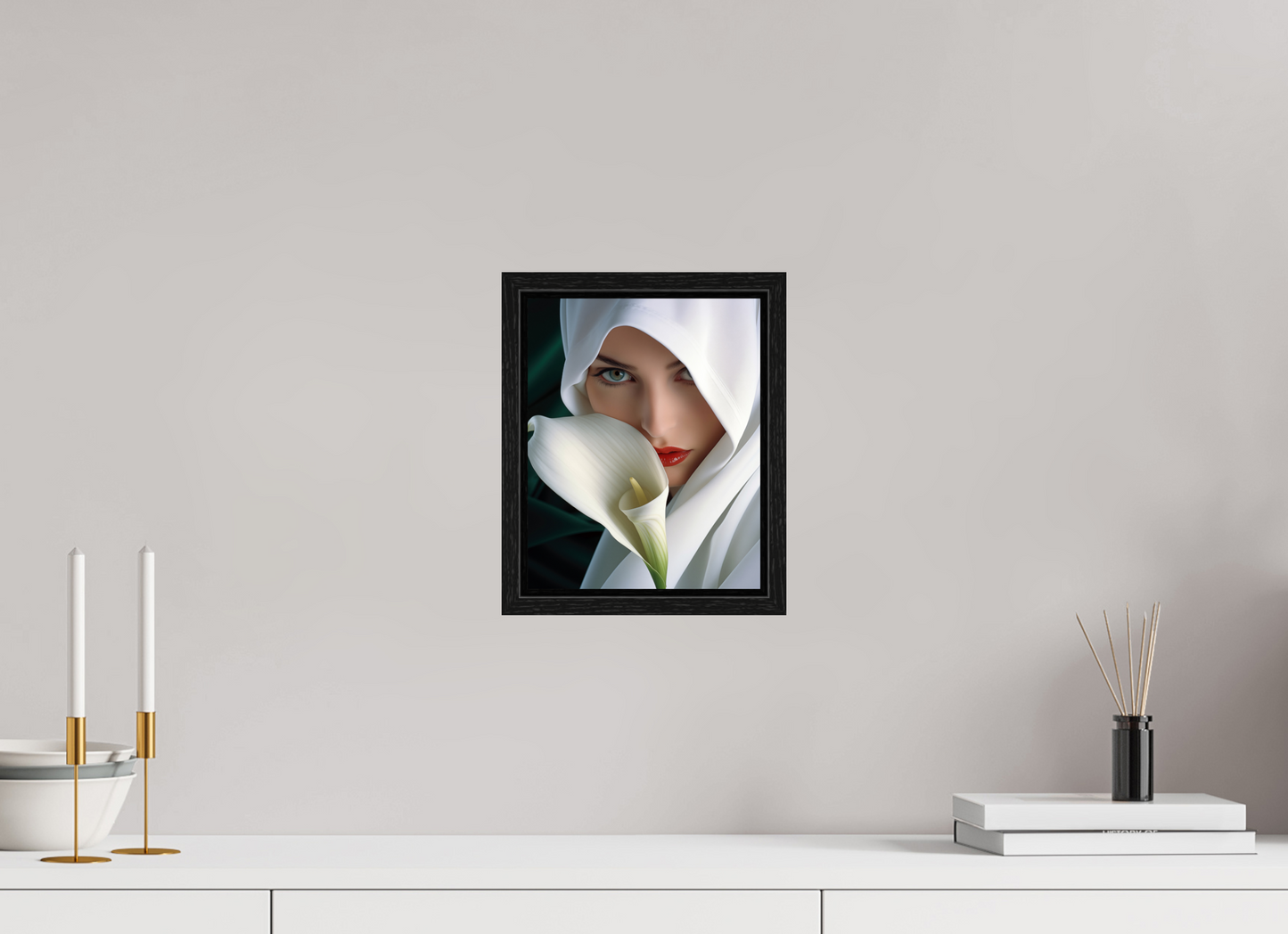 20 x 25 cm, Floater Frame Calla II