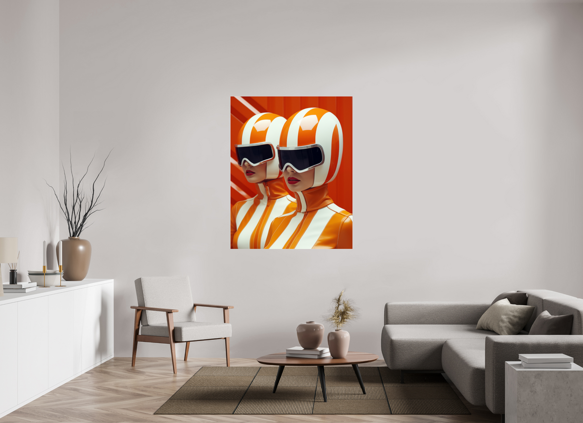 110 x 137,5 cm, Photo Print Under Acrylic Glass Rollerball XI