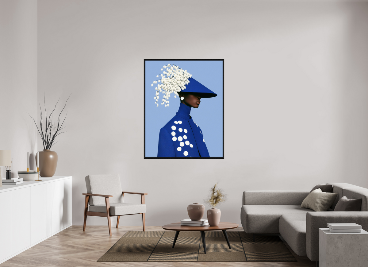 110 x 137,5 cm, Floater Frame Matisse Fashion XIX
