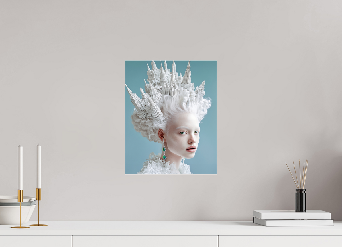 30 x 37,5 cm, Photo Print Under Acrylic Glass Hairdo XII