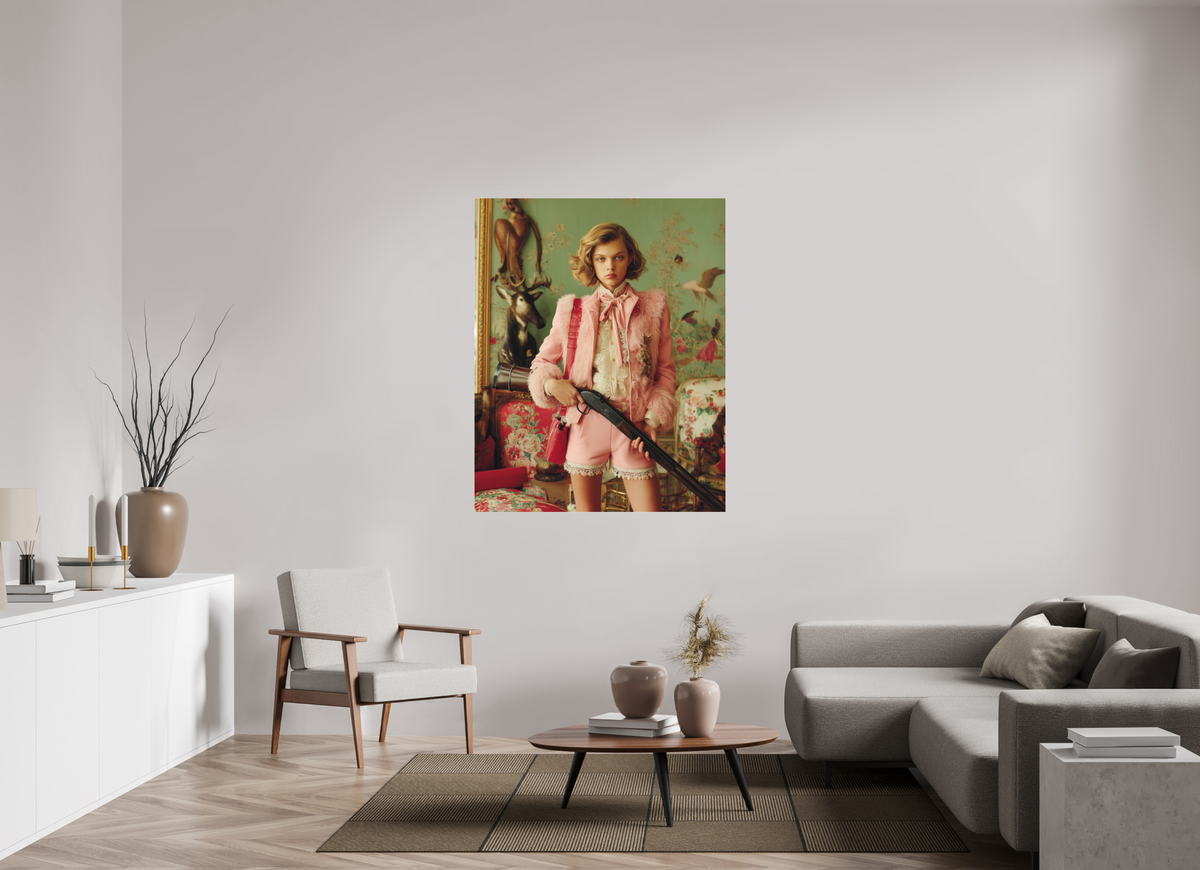 110 x 137,5 cm, Photo Print Under Acrylic Glass Hunting Season III