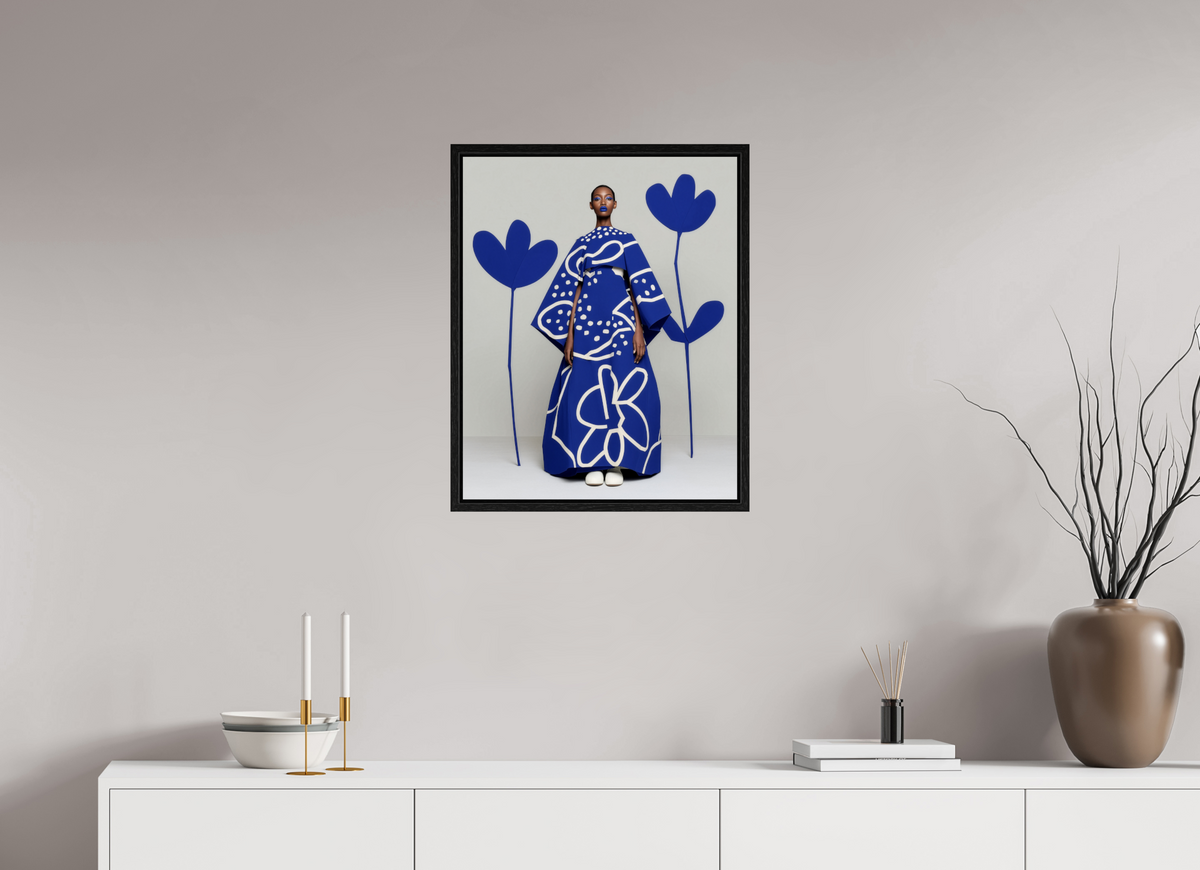 50 x 62,5 cm, Floater Frame Matisse Fashion XX