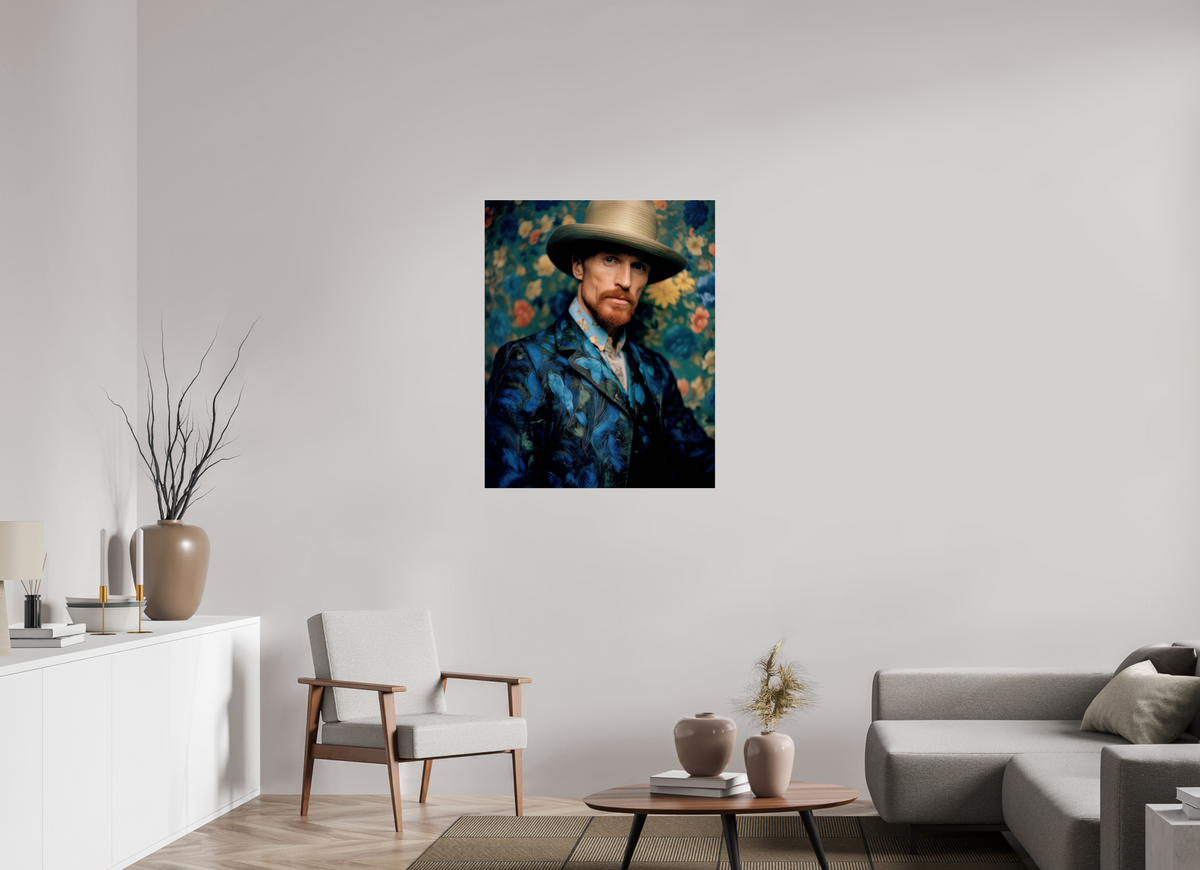 80 x 100 cm, Photo Print Under Acrylic Glass Vincent I