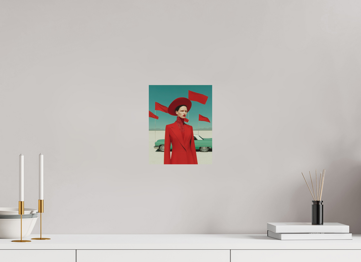 20 x 25 cm, Photo Print On Fuji Crystal DP II Red Horizon I