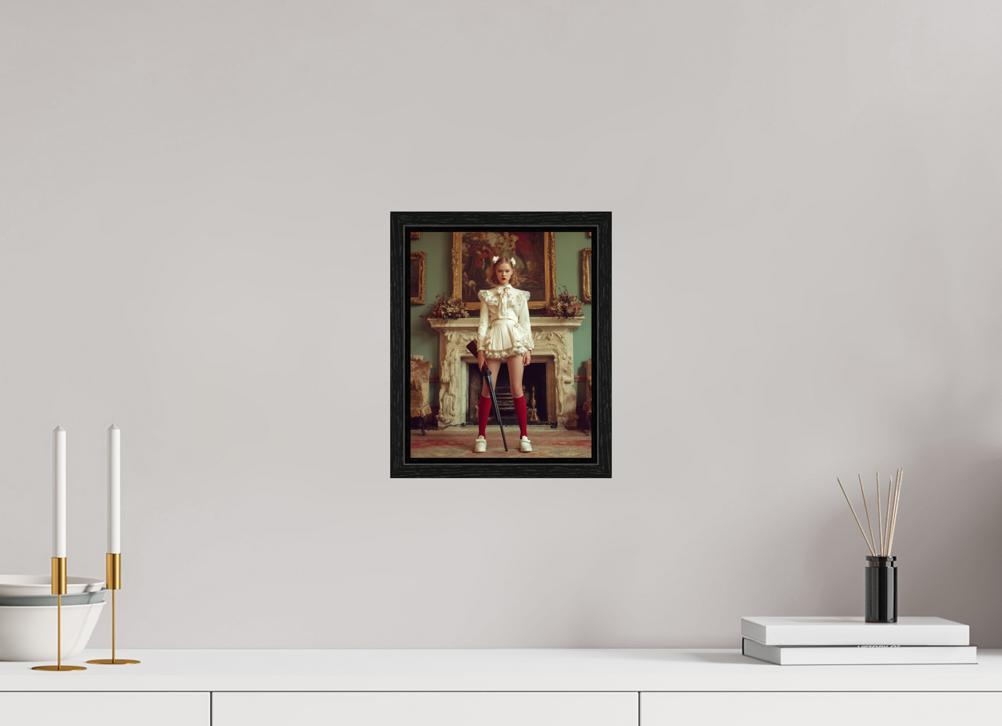 20 x 25 cm, Floater Frame Hunting Season IV