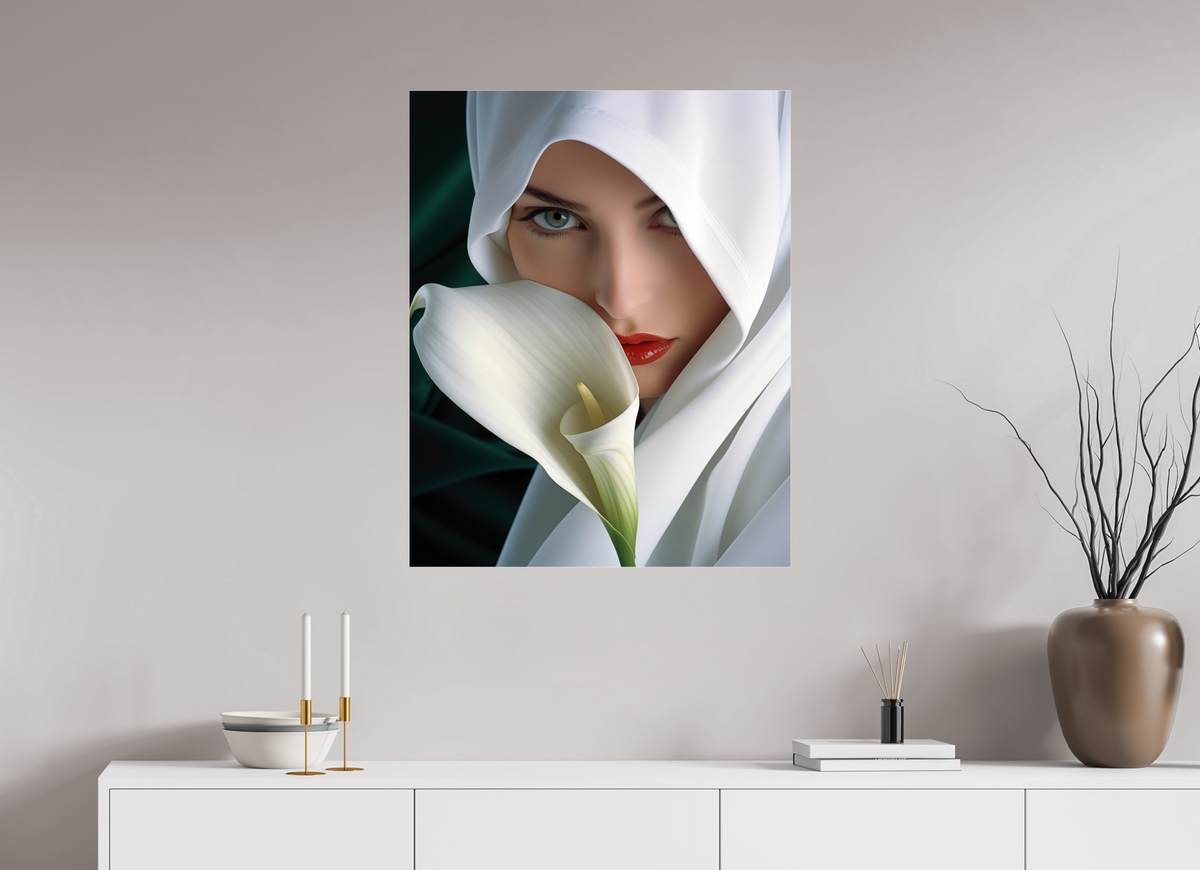 70 x 87,5 cm, Photo Print Under Acrylic Glass Calla II