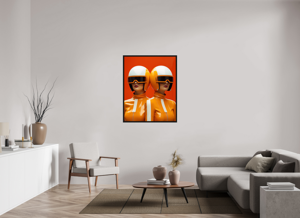 90 x 112,5 cm, Floater Frame Rollerball XVII