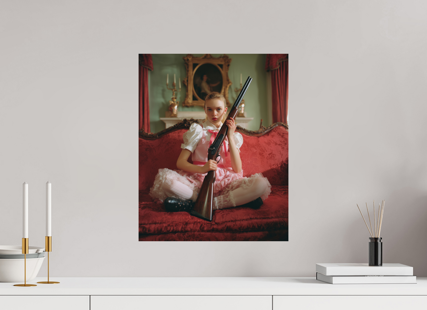 40 x 50 cm, Photo Print On Fuji Crystal DP II Hunting Season V