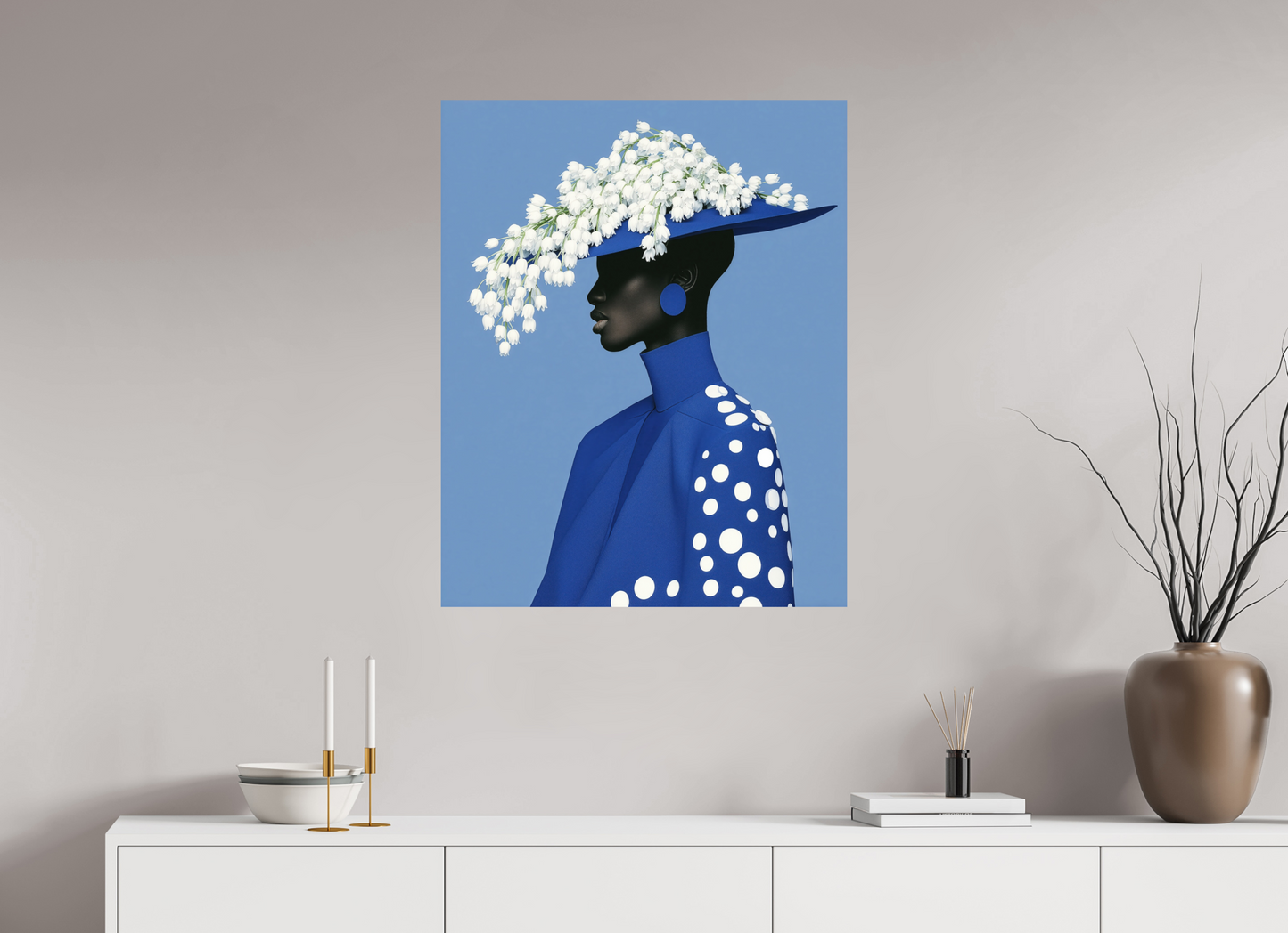 70 x 87,5 cm, Photo Print On Fuji Crystal DP II Matisse Fashion XVII