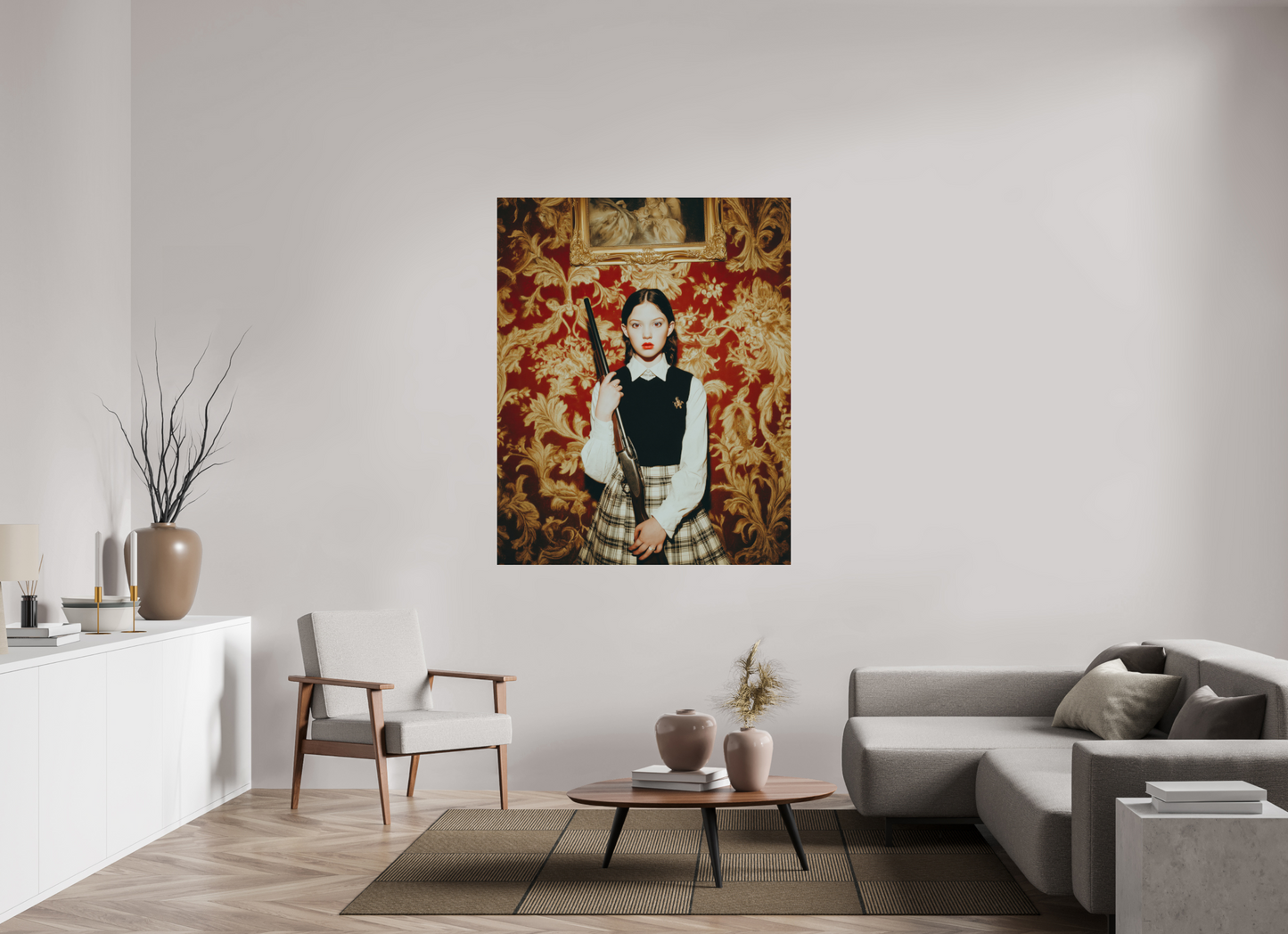 120 x 150 cm, Photo Print Under Acrylic Glass Hunting Season VII
