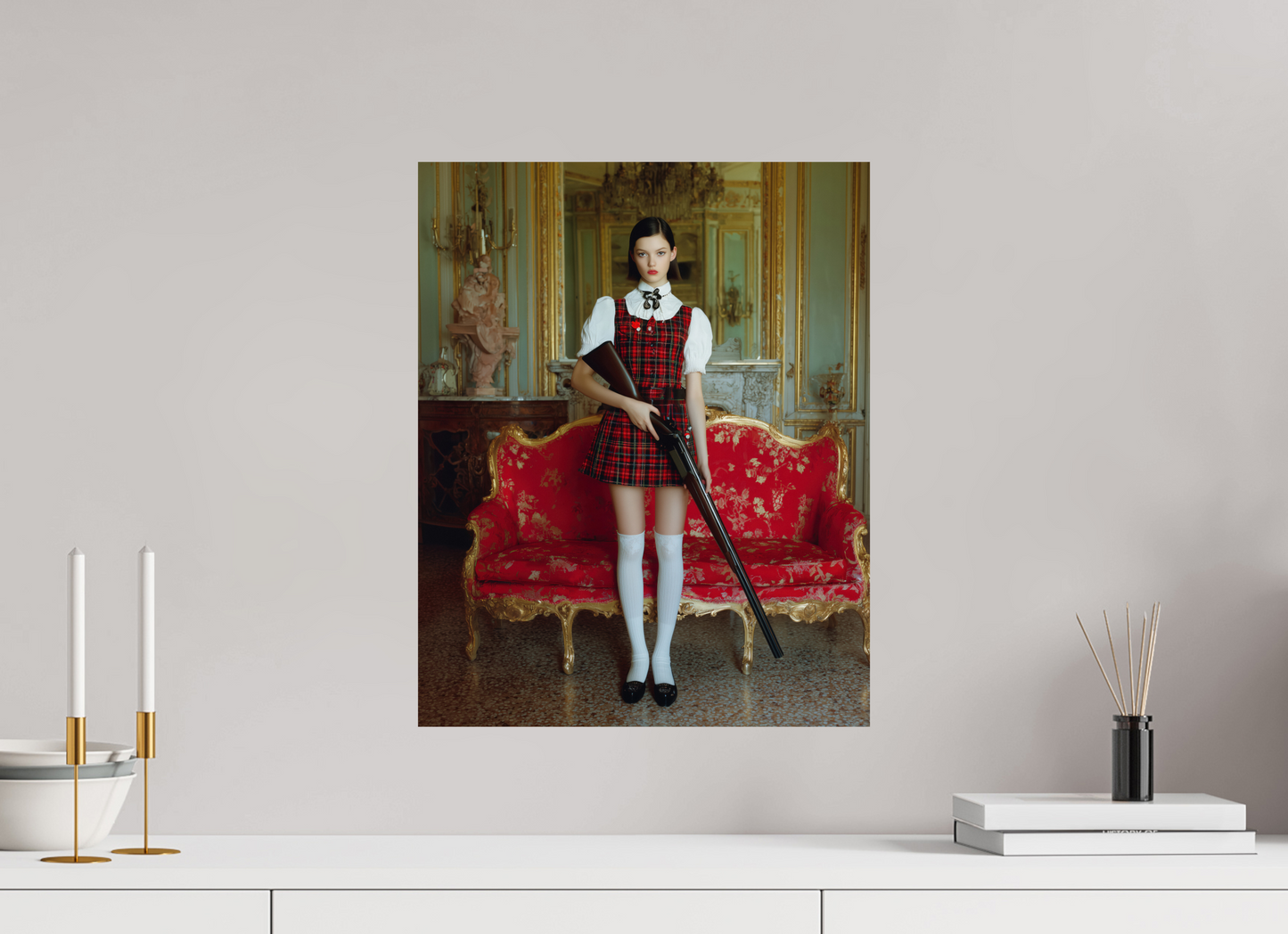 40 x 50 cm, Photo Print On Fuji Crystal DP II Hunting Season II