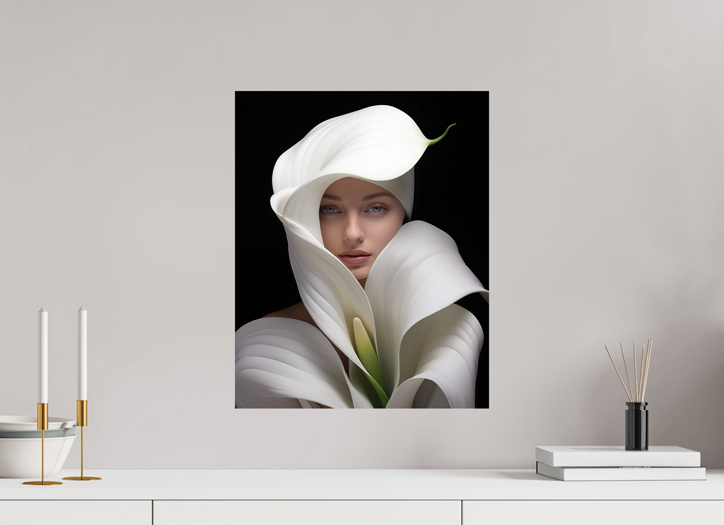40 x 50 cm, Photo Print On Fuji Crystal DP II Calla VI