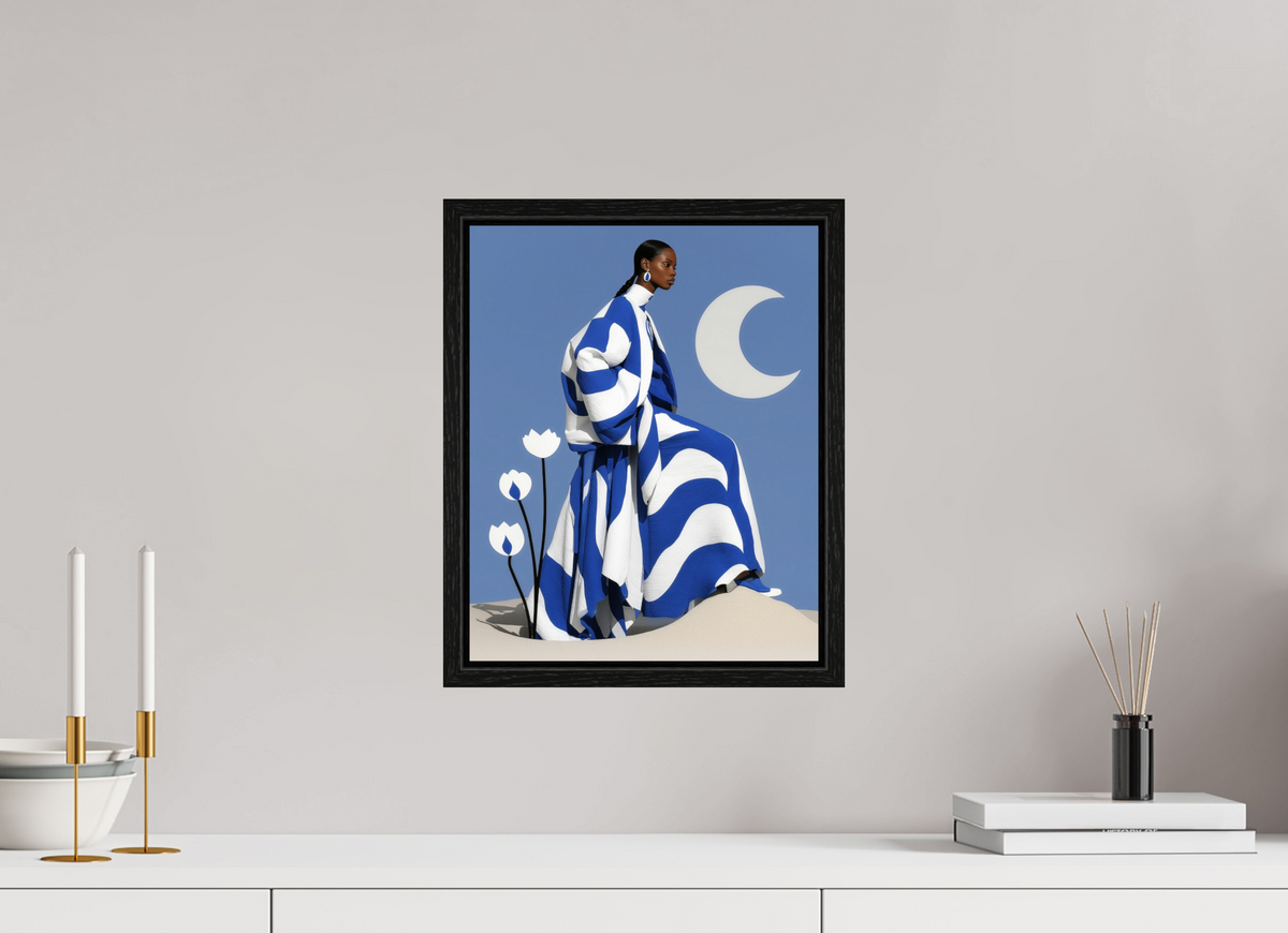 30 x 37,5 cm, Floater Frame Matisse Fashion XVI